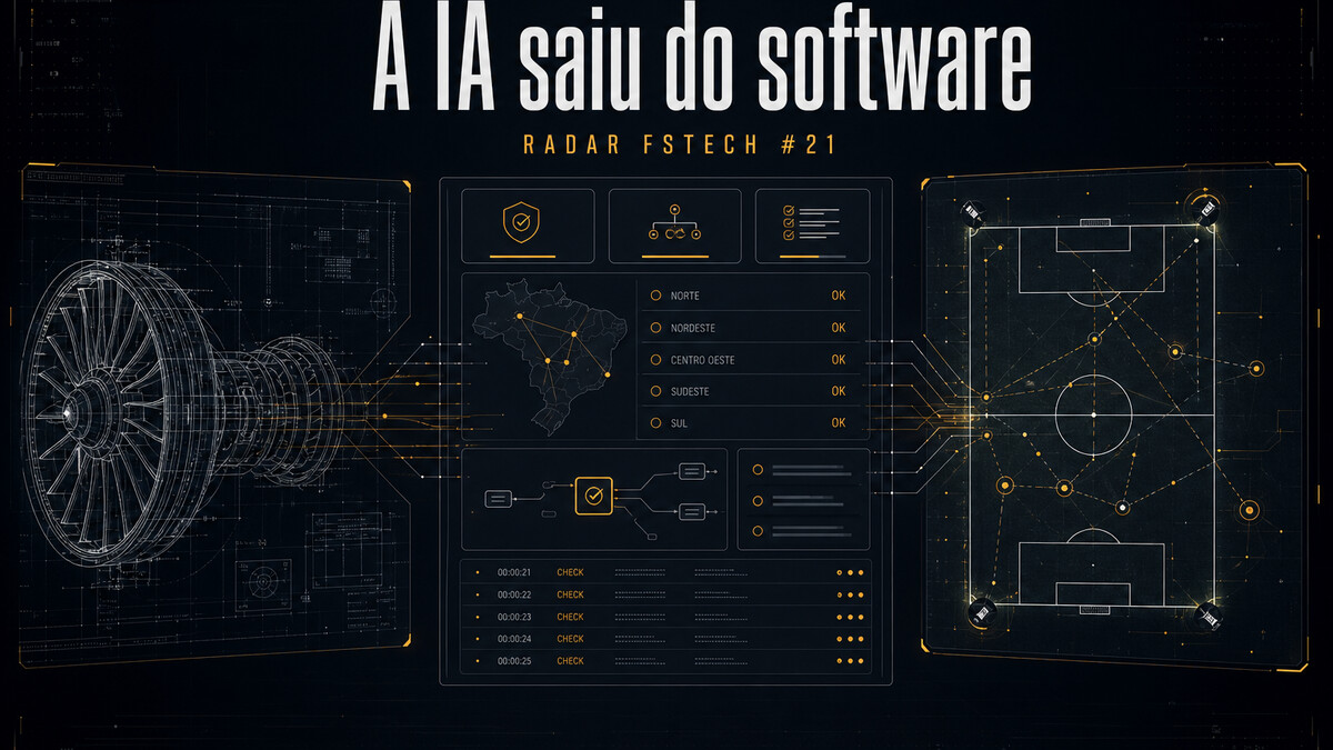 Radar FSTech #21, A IA saiu do software