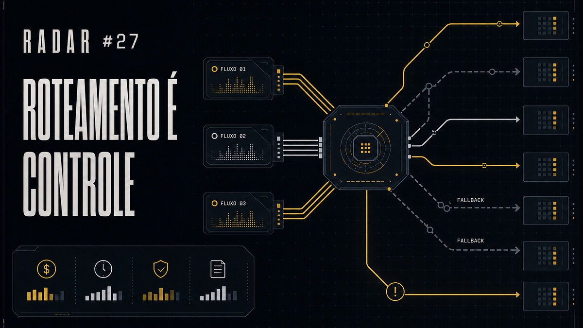 Radar FSTech #27, roteamento é controle