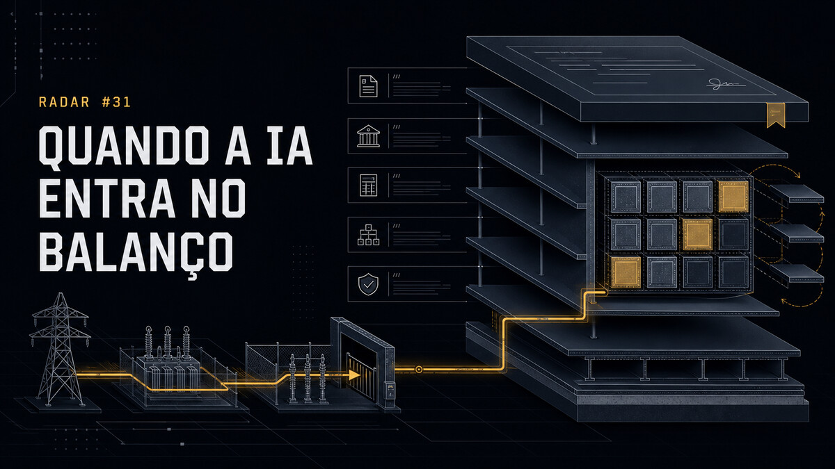 Radar FSTech #31, capital, energia e compute na mesma arquitetura